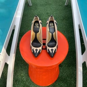 Alexander McQueen McQ Flame Court heels